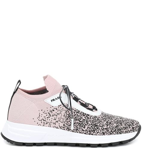 prada sneakers dames|Prada knit sneakers women's.